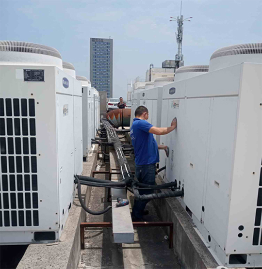 密山中央空调制热和不制冷系统维修方法